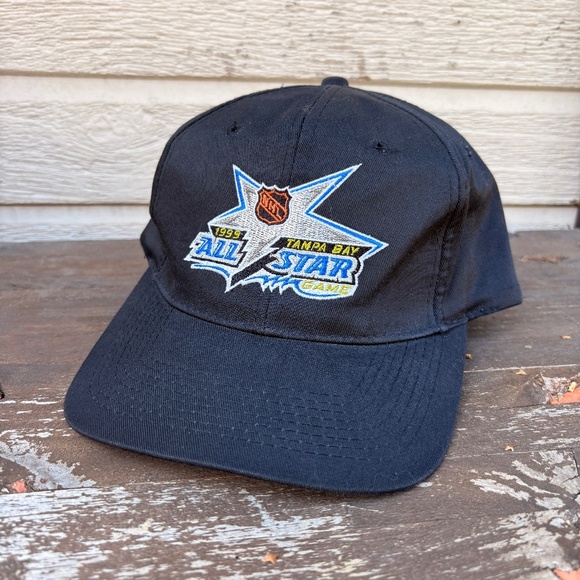 Vintage 1999 NHL Tampa Bay All Star Game snapback Hat STARTER - Picture 1 of 7